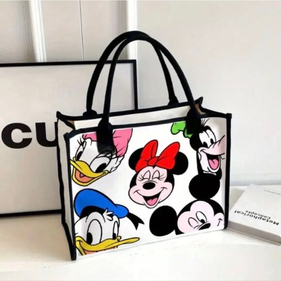 Disney Mickey Mouse & Friends Canvas Tote Bag - Picture 6 of 6